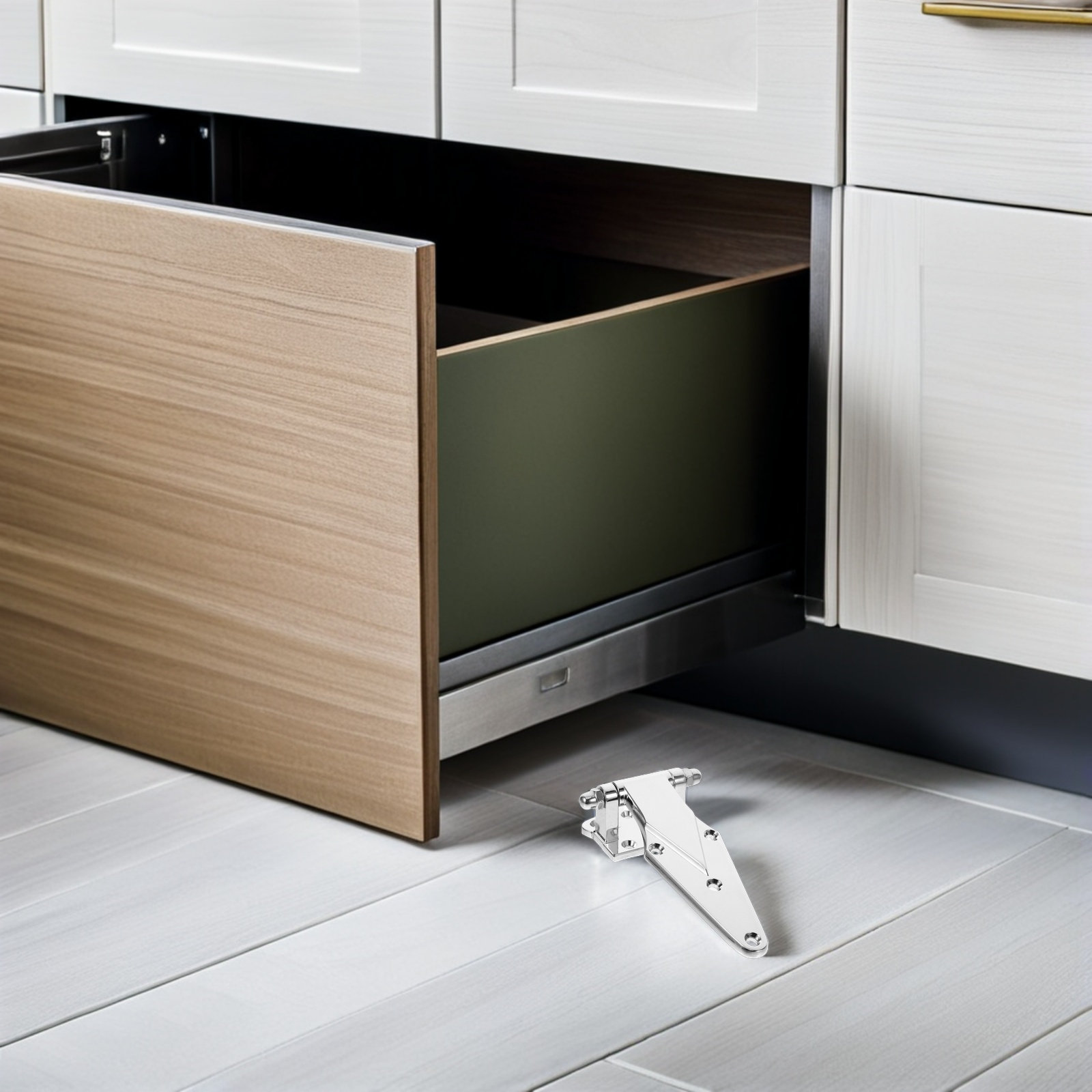 Kitchen Appliances - Dobradiças para Portas de Armazenamento a