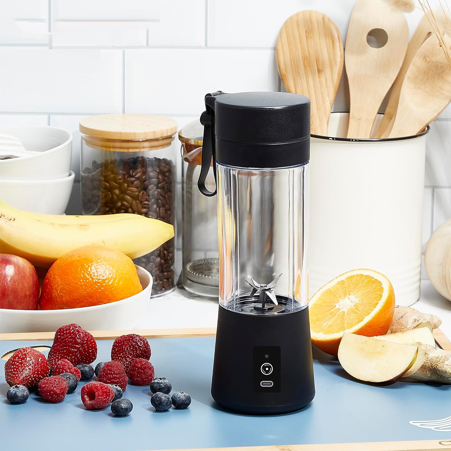 Kitchen Appliances - Liquidificador Portátil Recarregável USB 380ml com