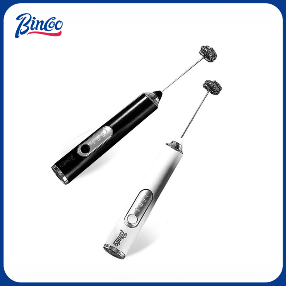 Electric Milk Frother Handheld - Espumador de Leite Digital Portátil Bincoo,