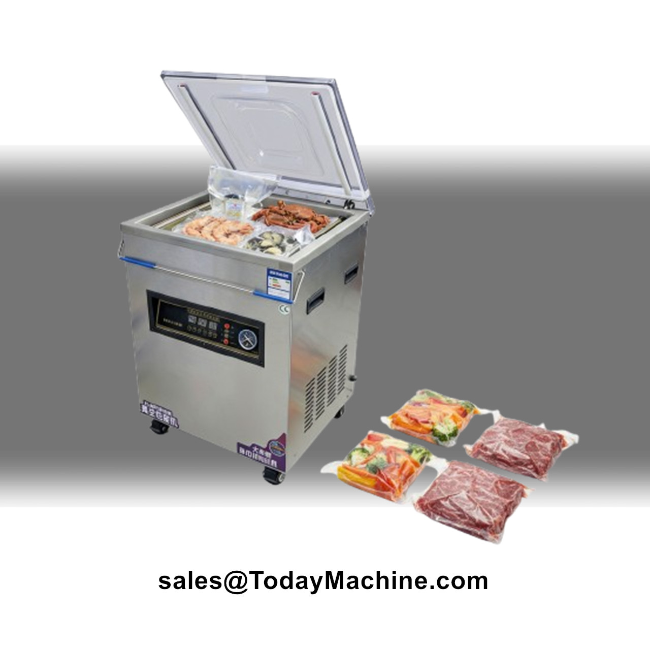Food Vacuum Sealer Machine - Máquina de Embalagem e Selagem a