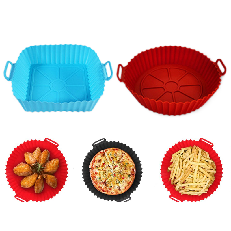 Air Fryer Silicone Pot Liner - Forma de Silicone para Fritadeira, Forros