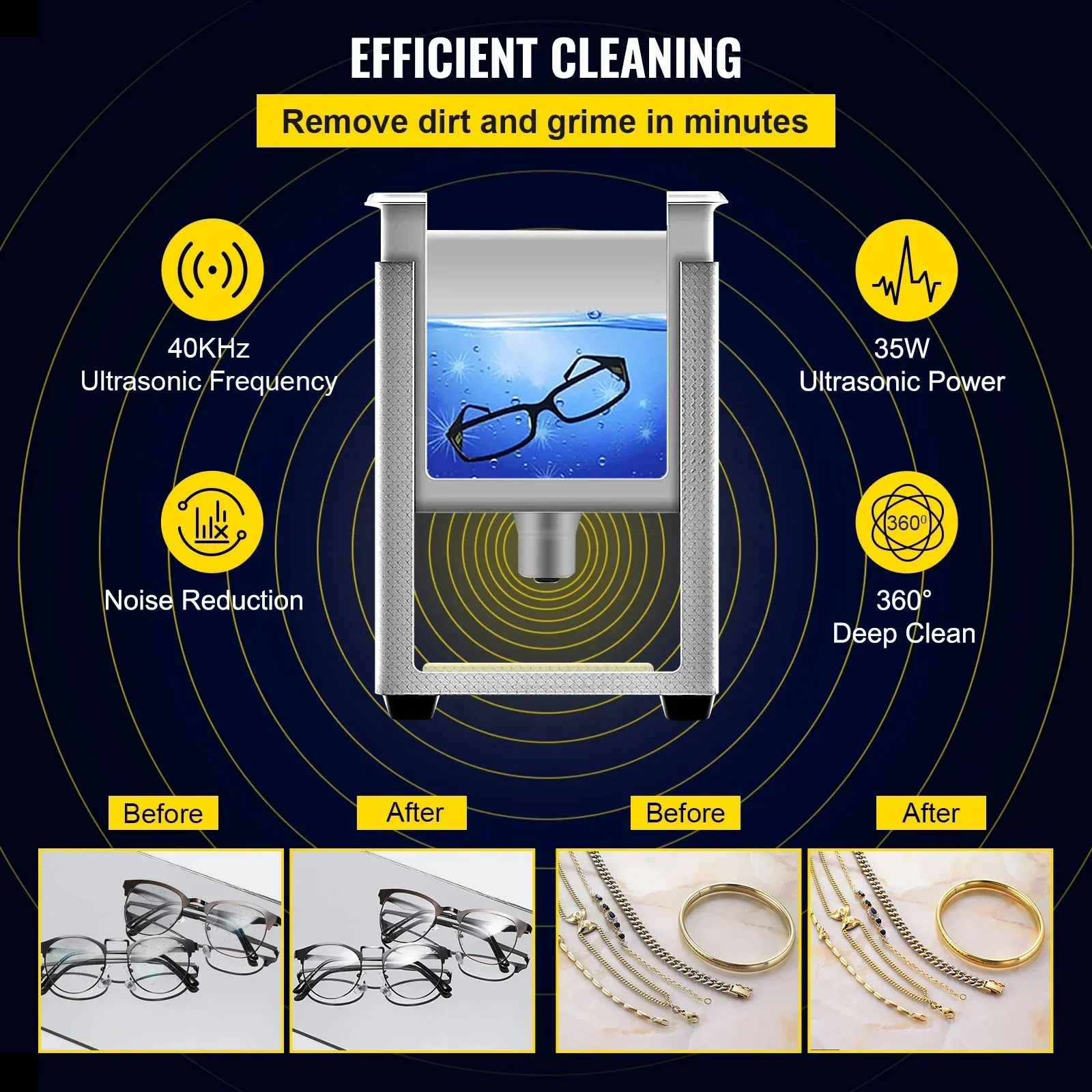 Limpador Ultrassônico SIHAO de - Home Appliances avaliação e preço