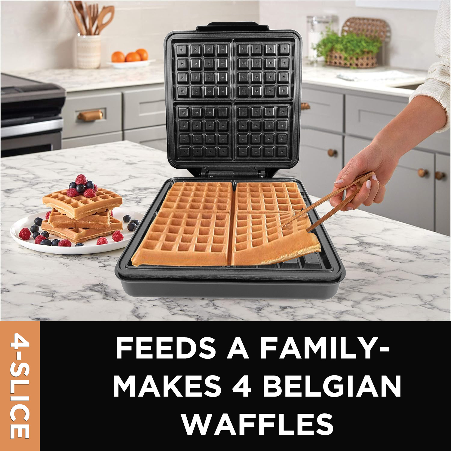 Máquina de Waffle Belga Mini A - Mini Waffle Maker Machine avaliação e preço