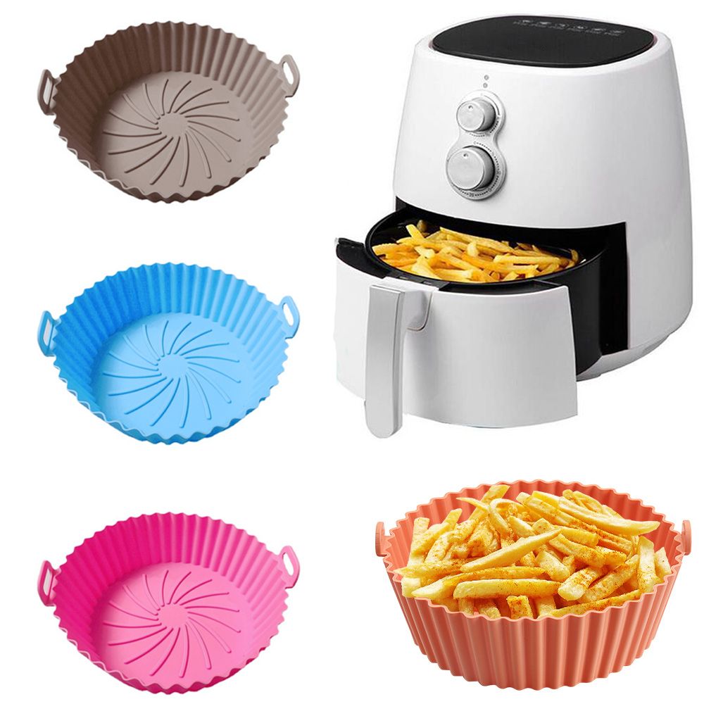 Silicone Baking Basket para Ai - Air Fryer Silicone Pot Liner avaliação e preço