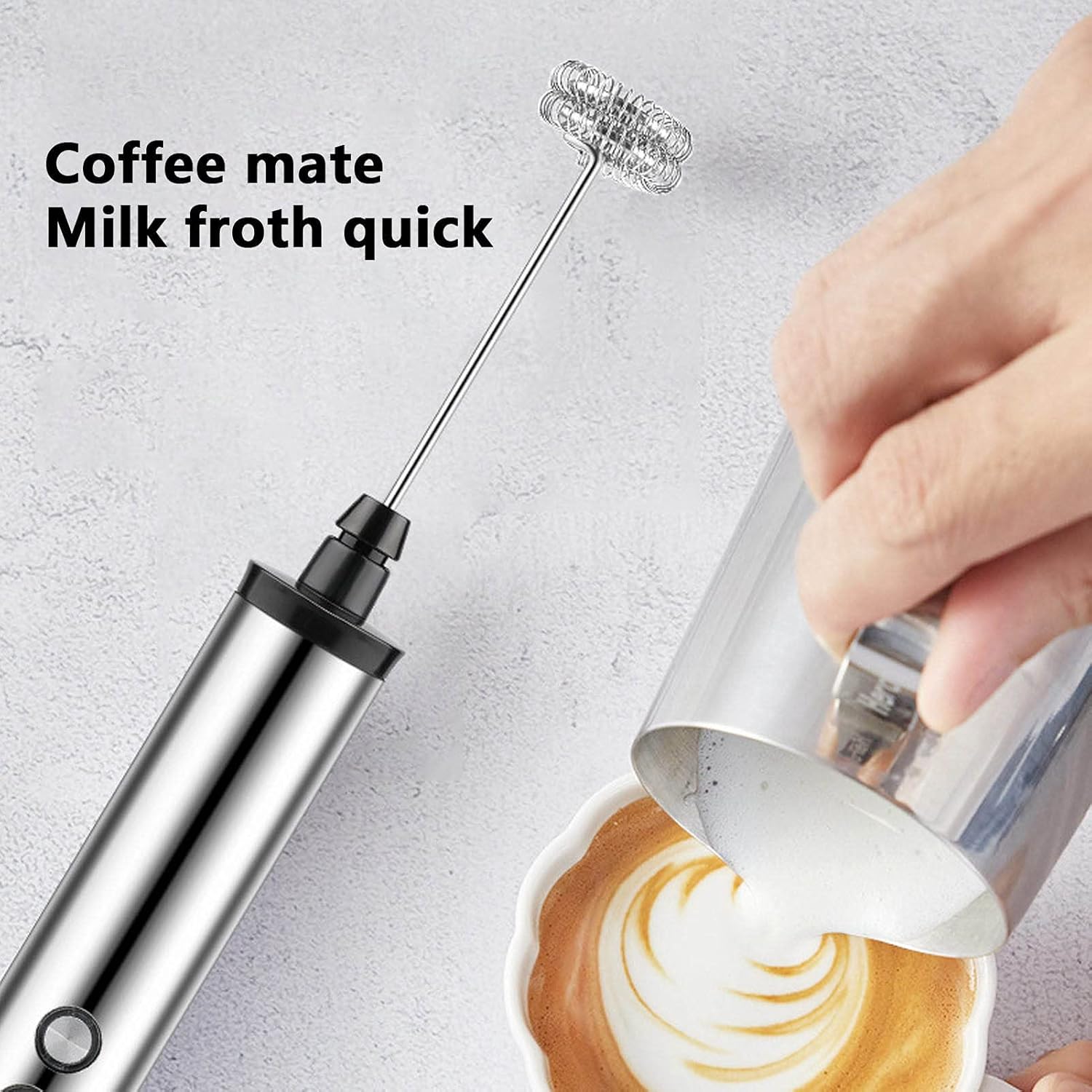 Batedor de Leite Elétrico Port - Electric Milk Frother Handheld avaliação e preço