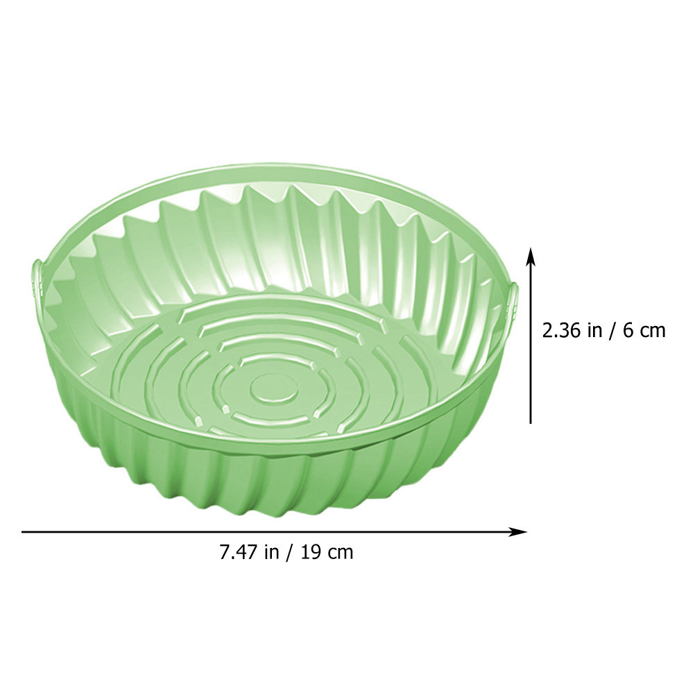 Assadeira redonda de silicone  - Air Fryer Silicone Pot Liner avaliação e preço