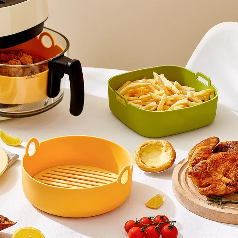 Forros redondos para fritadeir - Air Fryer Silicone Pot Liner avaliação e preço