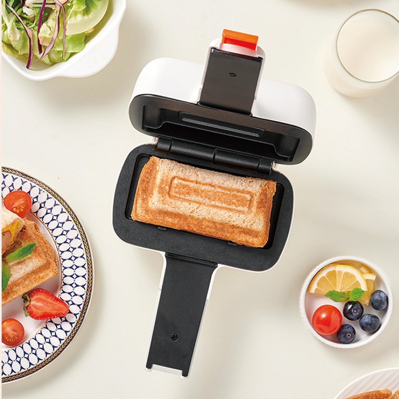 Máquina de Sanduíches Elétrica - Mini Waffle Maker Machine avaliação e preço