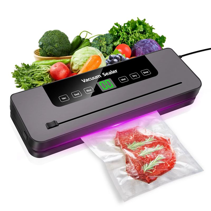 Máquina de selagem a vácuo elé - Food Vacuum Sealer Machine avaliação e preço