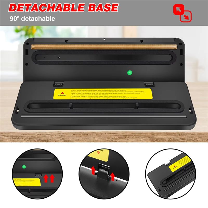 Máquina de selagem a vácuo elé - Food Vacuum Sealer Machine avaliação e preço
