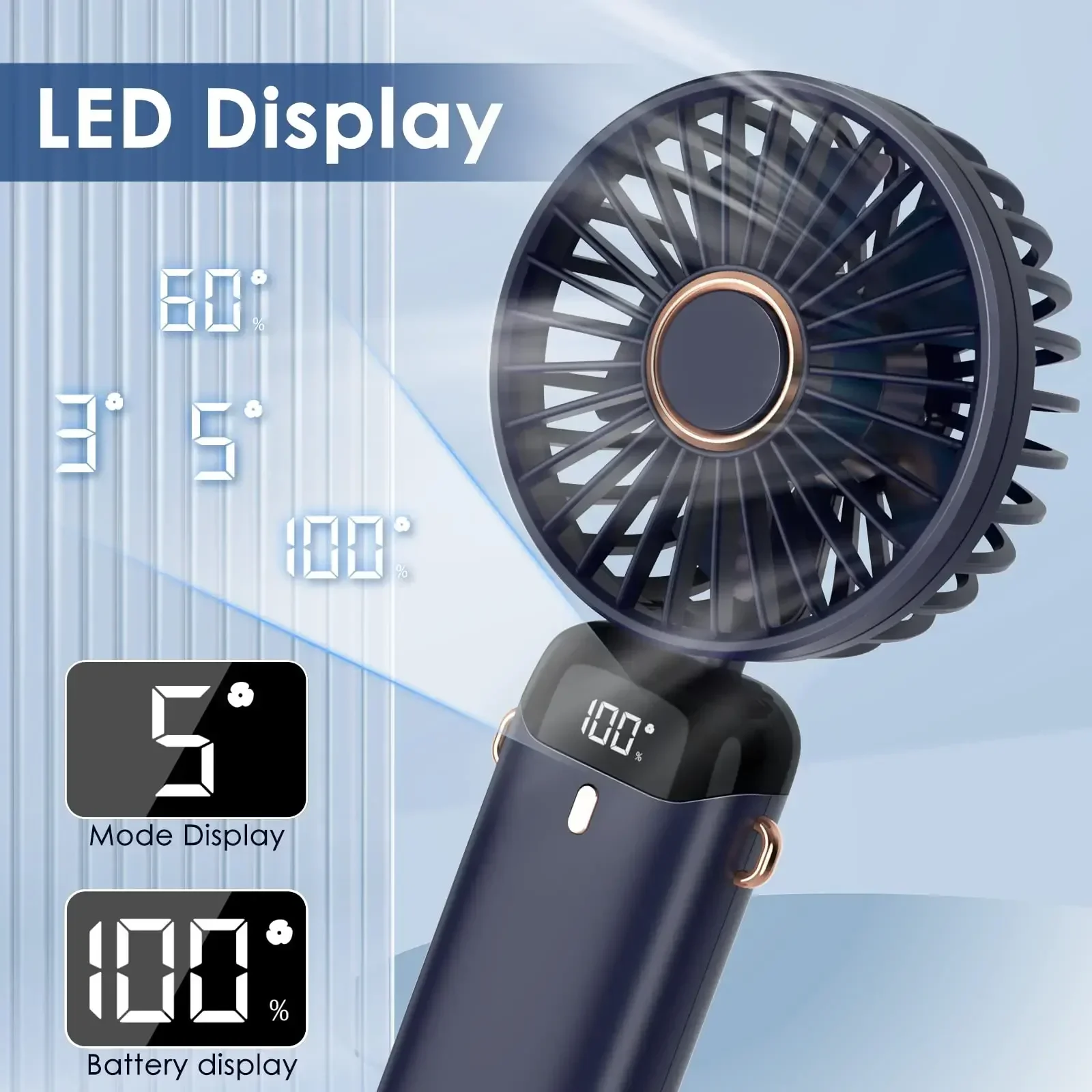 Ventilador Portátil 5000mAh Re - Small Appliances avaliação e preço