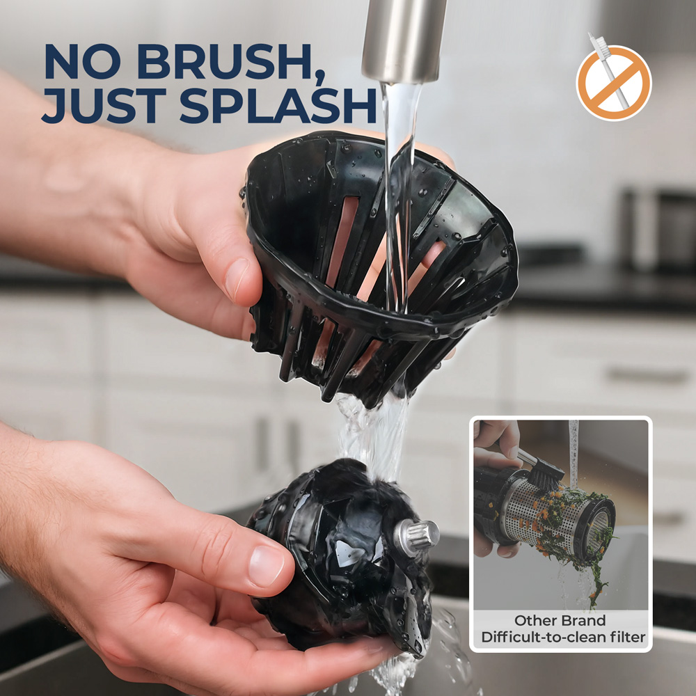 Extrator de Suco a Frio ROUNY  - Electric Slow Juicer Cold Press avaliação e preço